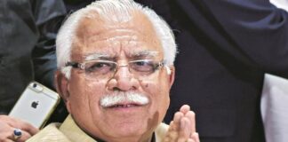 Haryana CM Manohar Lal Khattar