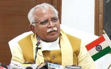 Haryana CM Manohar Lal Khattar