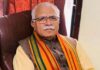 Haryana CM Manohar Lal Khattar