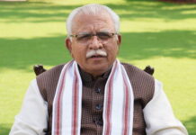 Haryana CM Manohar Lal Khattar