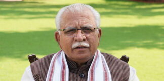 Haryana CM Manohar Lal Khattar