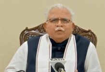 Haryana CM Manohar Lal Khattar