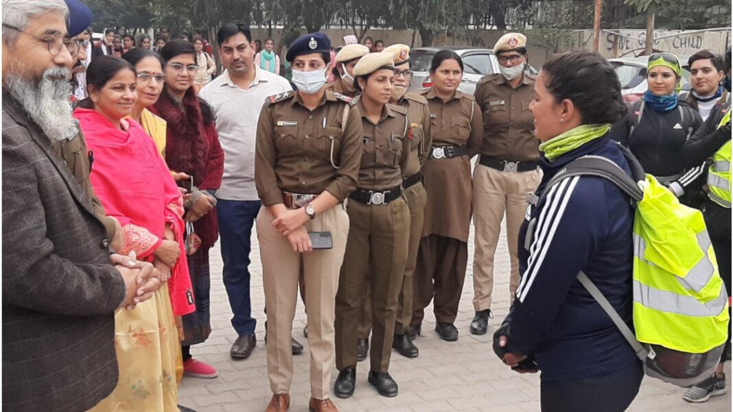 Haryana Police Inspector Maya Jagriti Cycle Yatra