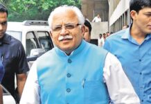 Haryana CM Manohar Lal Khattar