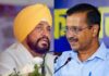 Punjab CM Charanjit Singh Channi & Delhi CM Arvind Kejriwal