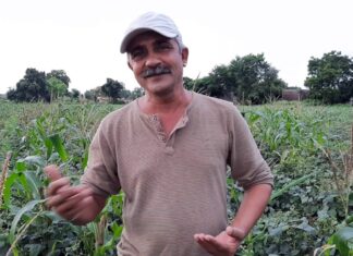 फिल्म अभिनेता जैकी श्रॉफ से मिले किसान अविनाश सिंह डांगी, कहा कि उनसे मिलकर मेरी ज़िन्दगी बदल गई, एक नई प्रेरणा मिली जब बताया कि मैं किसान हूं Farmer Avinash Singh Dang