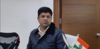 Haryana DCM Dushyant Chautala