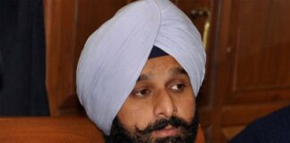 Former Punjab minister Bikram Singh Majithia