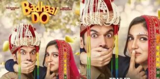 Rajkumar Rao and Bhumi Pednekar's film 'Badhaai Do', Poster Release