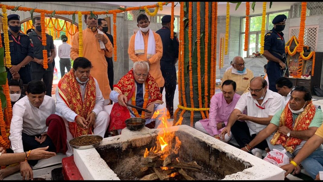 Haryana CM Manohar Lal Khattar