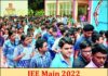 JEE Main Exam 2022