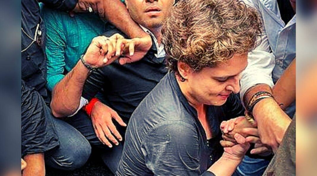 Priyanka-Gandhi-Protest