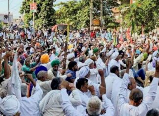 खरीद बंद करने पर भड़के किसान-आढ़ती, लगाया जाम, अब मंगलवार को बंद रहेगी खरीद