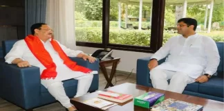 जेपी नड्डा और दुष्यंत चौटाला की 45 मिनट मुलाकात