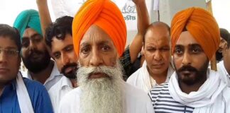 काफिले के साथ गुरनाम सिंह चढ़ूनी दिल्ली के लिए रवाना