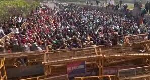 दिल्ली कूच कर संसद भवन पर धरना शुरू करने की दी चेतावनी