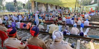 रेल रोको आंदोलन को लेकर अलर्ट मोड में प्रशासन
