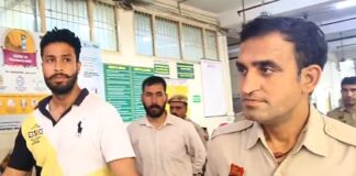 मेडिकल कराने आए वाटर कैनन बॉय ने लगाए आरोप