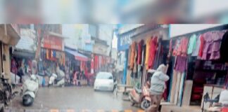 झज्जर में तेज बारिश, गर्मी से बेहाल लोगों को मिली राहत