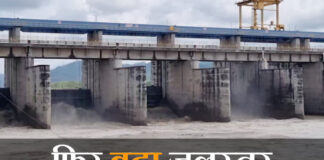 हथिनीकुंड बैराज से यमुना नदी का पानी दिल्ली की ओर डायवर्ट,