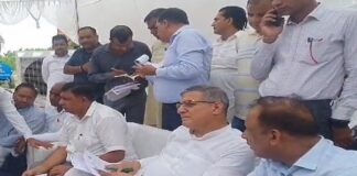 एक्शन मोड़ में नजर आए कंवरपाल गुर्जर,