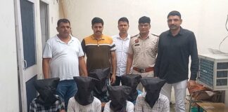 पुलिस ने 6 को किया गिरफ्तार, लूट की दो वारदातों का खुलासा