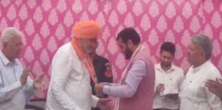 पूर्व विधायक श्याम सिंह राणा BJP में शामिल
