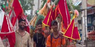 पुलिस ने लगाए नाके, 13 पेट्रोलिंग पार्टियां भी लगाई