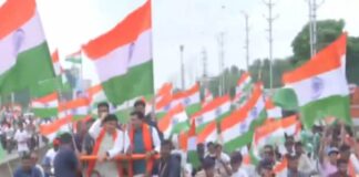 कोलार से शुरू हुई 30 किमी लंबी भव्य तिरंगा यात्रा, सीएम मोहन यादव शामिल,