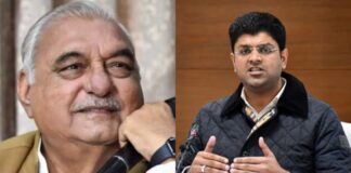 सोशल मीडिया पर कांग्रेस-जजपा में घमासान,