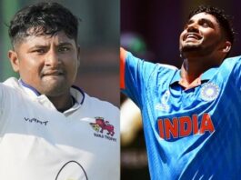 ईरानी कप 2024 के लिए भारतीय टीम से एक खिलाड़ी को बाहर किया जा सकता है. सरफराज अपने भाई के साथ मिलकर धमाल मचा सकते हैं!