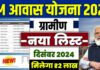 प्रधानमंत्री आवास योजना ग्रामीण 2024 -2025 | pradhan mantri awas yojana 2024 | pm awas yojana 2025