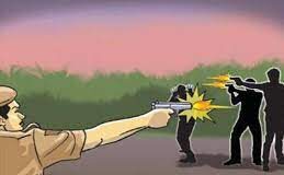 Rohtak News: रोहतक में फाइनेंसर की हत्या करने के आरोपी बदमाशों की पुलिस के साथ हुई मुठभेड़