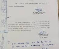कल कैबिनेट मीटिंग में सरकार ने हरियाणा कौशल रोजगार निगम के कर्मचारियों को नियमित करने के लिए एसओपी की मंजूरी दी।