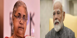 प्रधानमंत्री नरेंद्र मोदी ने नेपाल की अंतरिम सरकार की प्रधानमंत्री बनीं सुशीला कार्की को बधाई दी है।
