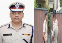 सीएम अमनीत पी कुमार के पति आईपीएस वाई पूरन कुमार के निधन पर शोक जताने आए हैं। सीएम के साथ कई वरिष्ठ अधिकारी भी आए हैं।