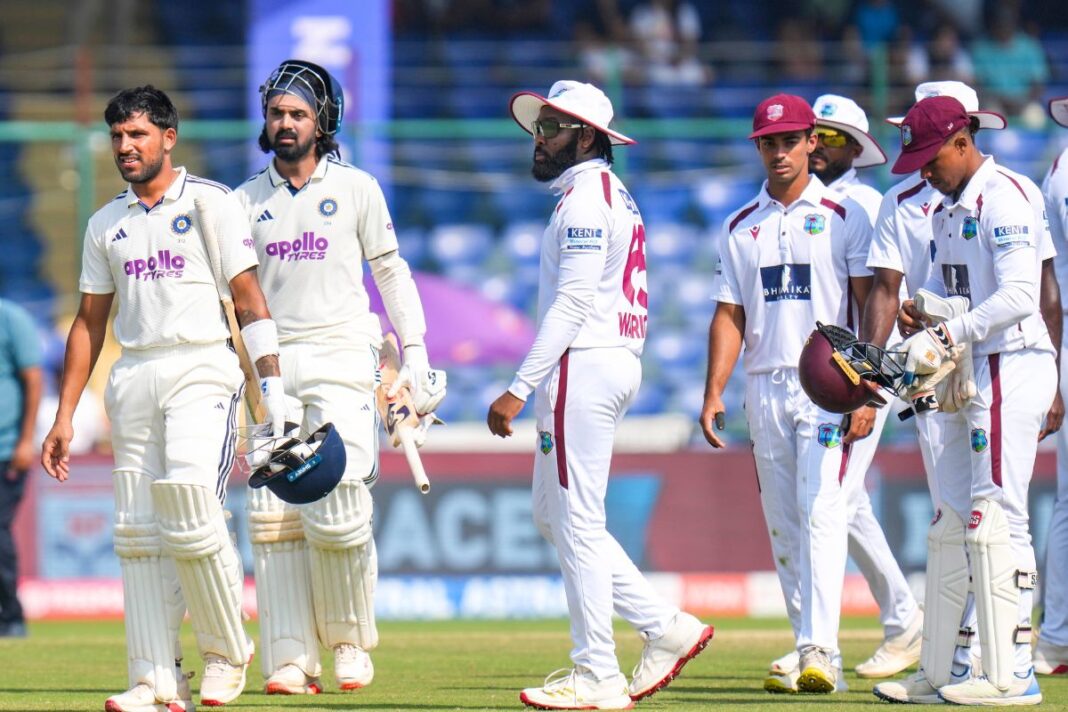 ICC WTC 2025 Points Table : इस जीत के बाद भी भारत विश्व टेस्ट चैंपियनशिप 2025-27 की अंक तालिका में तीसरे स्थान पर ही रहा, लेकिन उसका पॉइंट प्रतिशत (PCT) 55.56% से बढ़कर 61.90% हो गया।