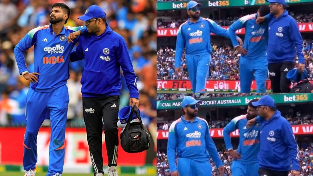 श्रेयस अय्यर को तीसरे वनडे में ऑस्ट्रेलिया के खिलाफ पसलियों में चोट लग गई थी, जिसके बाद उनकी हालत काफी सीरियस थी। श्रेयस अय्यर को तीसरे वनडे में ऑस्ट्रेलिया के खिलाफ पसलियों में चोट लग गई थी, जिसके बाद उनकी हालत काफी सीरियस थी।