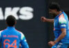 तीसरे वनडे में हर्षित राणा को मौका मिलने पर सोशल मीडिया पर बवाल हुआ, लेकिन उन्होंने एलेक्स कैरी और मिचेल ओवन को आउट कर भारत की वापसी कराई।
