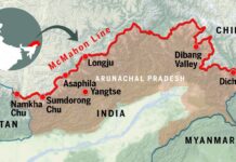 यह पूर्वी हिमालय क्षेत्र में चीन के कब्जे वाले इलाके और भारत के इलाकों के बीच की सीमा तय करती है।