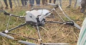 ड्रोन गिरने के कुछ देर बाद ही हिसार आर्मी कैंट से भारतीय सेना के जवान वहां पहुंचे और ड्रोन को कब्जे में ले लिया।