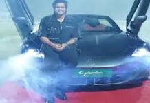 बिजली की रफ्तार से भागती है यह इलेक्ट्रिक स्पोर्ट्स कार,धाकड़ क्रिकेटर शेफाली वर्मा ने खरीदी MG Cyberster! शेफाली वर्मा बोल्ड डिजाइन, लेटेस्ट टेक्नॉलजी और शानदार परफॉर्मेंस वाली एमजी साइबरस्टर खरीदने वालीं पहली महिला क्रिकेटर हैं।