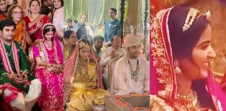 कथावाचक इंद्रेश उपाध्याय की रानी- सी बीवी शादी के बाद भी नहीं बदली, लाल साड़ी पहन झुकाई नजरें, जीत लिया दिल कथावाचक इंद्रेश उपाध्याय की शादी तो हो गई। लेकिन शादी के बाद भी वो सुर्खियों में बने हुए हैं।