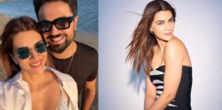 कृति सेनन ने एयरपोर्ट कर्मचारी के साथ खिंचवाई तस्वीर, वायरल वीडियो में दिखी सच्चाई कृति सेनन का एक वीडियो सोशल मीडिया पर वायरल हो रहा है। इस वीडियो में कृति मुंबई एयरपोर्ट की कुछ कर्मचारियों के साथ खुशी से तस्वीरें खिंचवाती नजर आ रही हैं।