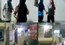 हरियाणा पुलिस ने पलवल जिले में चल रहे ओयो गेस्ट हाउस में छापा मारा है। पुलिस ने यहां से 11 लड़कियों और 6 लड़कों को गिरफ्तार किया है।