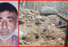 सदस्य आशीष ने बताया कि वह मजदूरी करता है और गांधीनगर स्थित ढाणी में वह किराए के मकान में रहते हैं शनिवार सुबह काम पर निकल गया था।