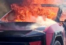 हाल ही में यूपी के हापुड़ जिले से एक वीडियो काफी वायरल हुआ, जिसमें महिंद्रा की इलेक्ट्रिक एसयूवी बीई 6 धू-धू कर जल रही है।