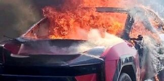 हाल ही में यूपी के हापुड़ जिले से एक वीडियो काफी वायरल हुआ, जिसमें महिंद्रा की इलेक्ट्रिक एसयूवी बीई 6 धू-धू कर जल रही है।