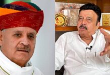 प्रदेश की स्वास्थ्य मंत्री आरती सिंह राव के ‘वजूद खत्म होने’ वाले बयान पर राव नरबीर ने कहा कि उनका भी वजूद है, वह यह नहीं कह रहे कि किसी का वजूद नहीं है, लेकिन सारा वजूद किसी एक व्यक्ति का नहीं होता।