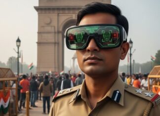 दिल्ली पुलिस की ‘तीसरी आंख’ लगाएगी अपराधियों का पता, 26 जनवरी को पुलिसकर्मी पहनेंगे AI स्मार्ट ग्लासेस गणतंत्र दिवस पर दिल्ली पुलिस सुरक्षा को बढ़ाने के लिए AI Smart Glasses का इस्तेमाल करेगी।
